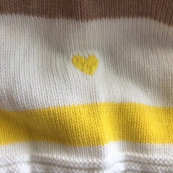 KERRI ROSENTHAL Cotton Cashmere Blend Striped Marlow Wide Stripe Sweater Small - Picture 11 of 15